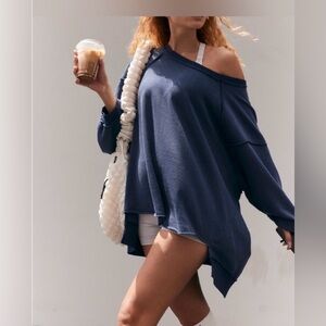 NWT FREE PEOPLE MOVEMENT INE TO BEAT PULLOVER